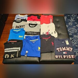 Boys Large 10 12 14 Tops New And Euc Dkny  Tommy Hillfiger Kenneth Cole Us Polo
